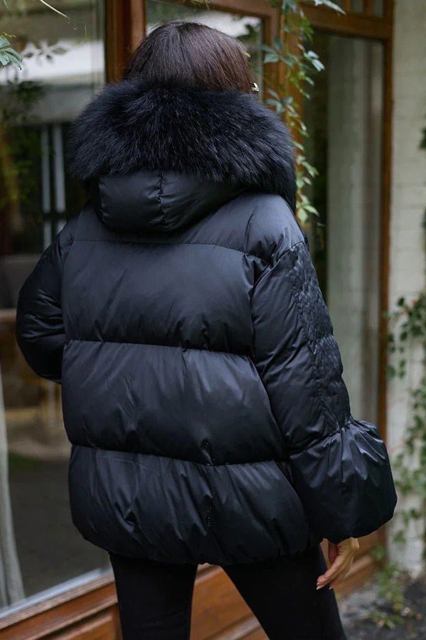 Зимний пуховик vo tarun не приталенный