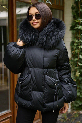 Зимний пуховик vo tarun не приталенный