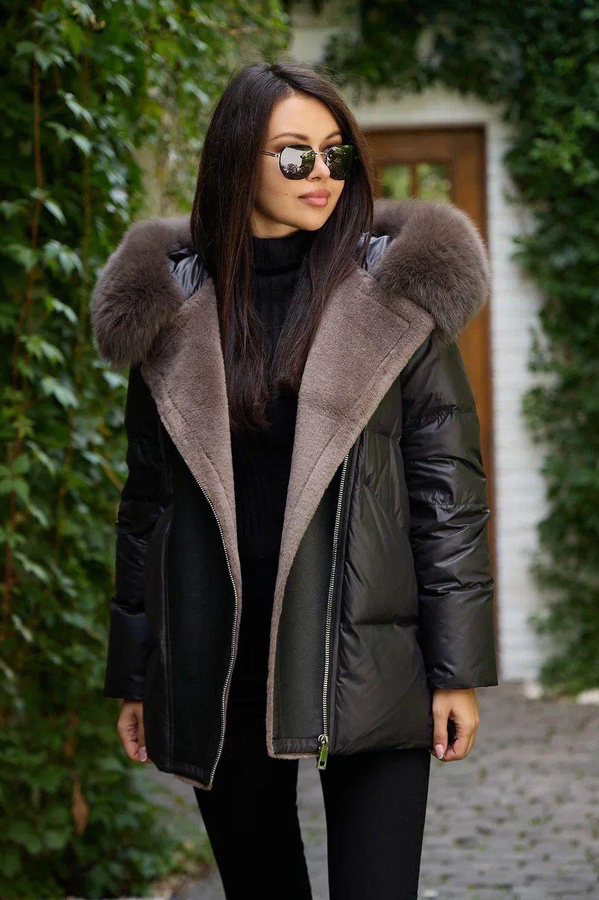 Женский пуховик Btn button на пухe