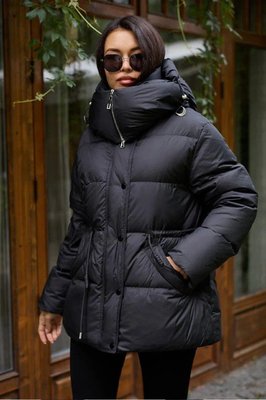 Женская зимняя куртка Vo tarun с пухом и пером