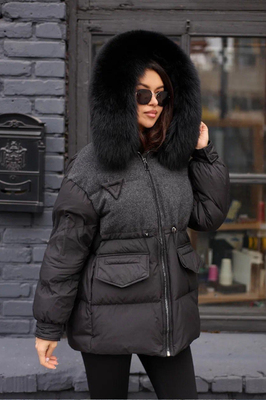 Молодежный зимний пуховик Bogerner черный