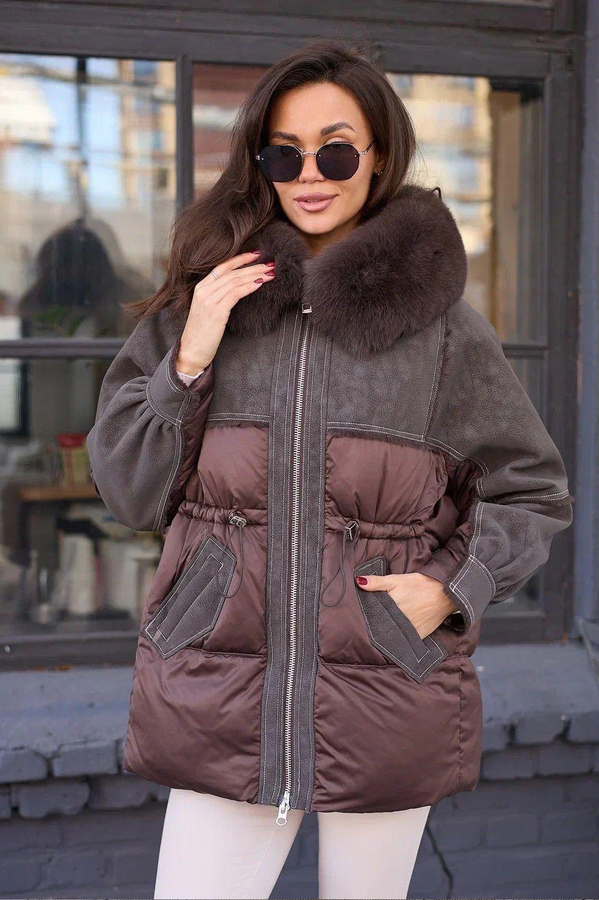 Красивый пуховик Pang million