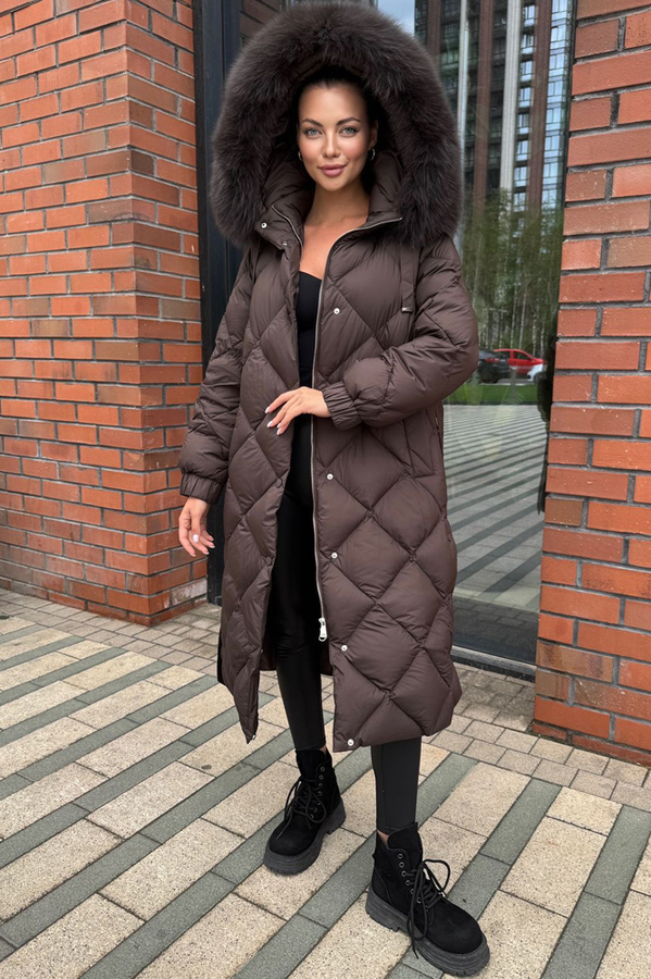 Стильный пуховик vivilona 2025-2026