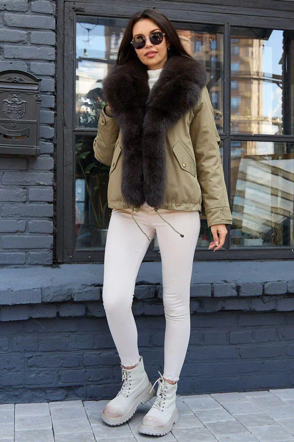 Стильный дешевый пуховик Vivilona