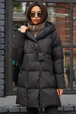 Женский одеяло пуховик зимний 2025